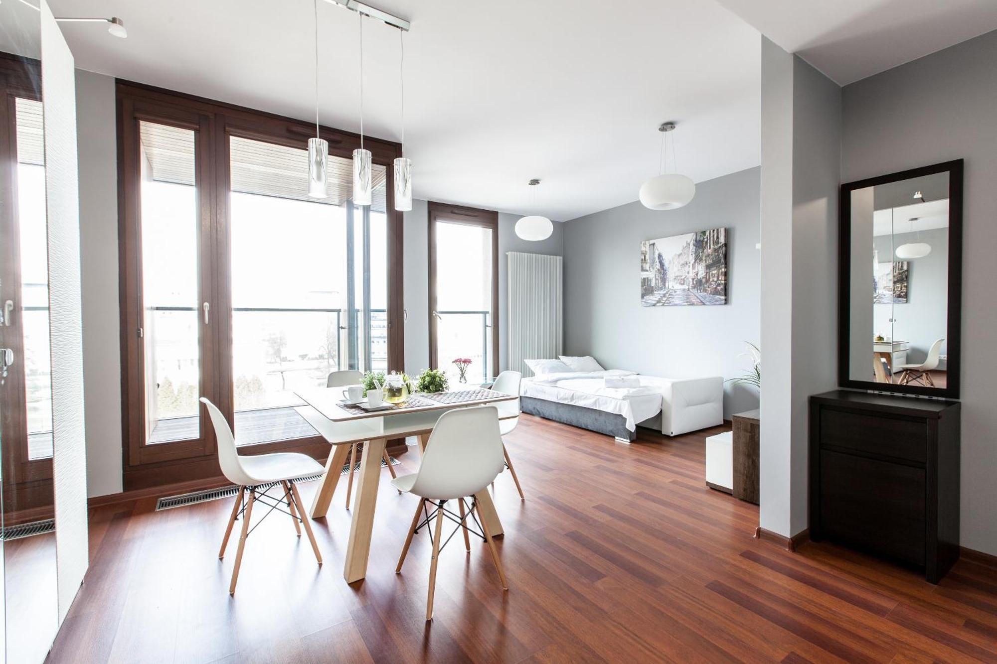 Warsaw Aparthotel Bagian luar foto
