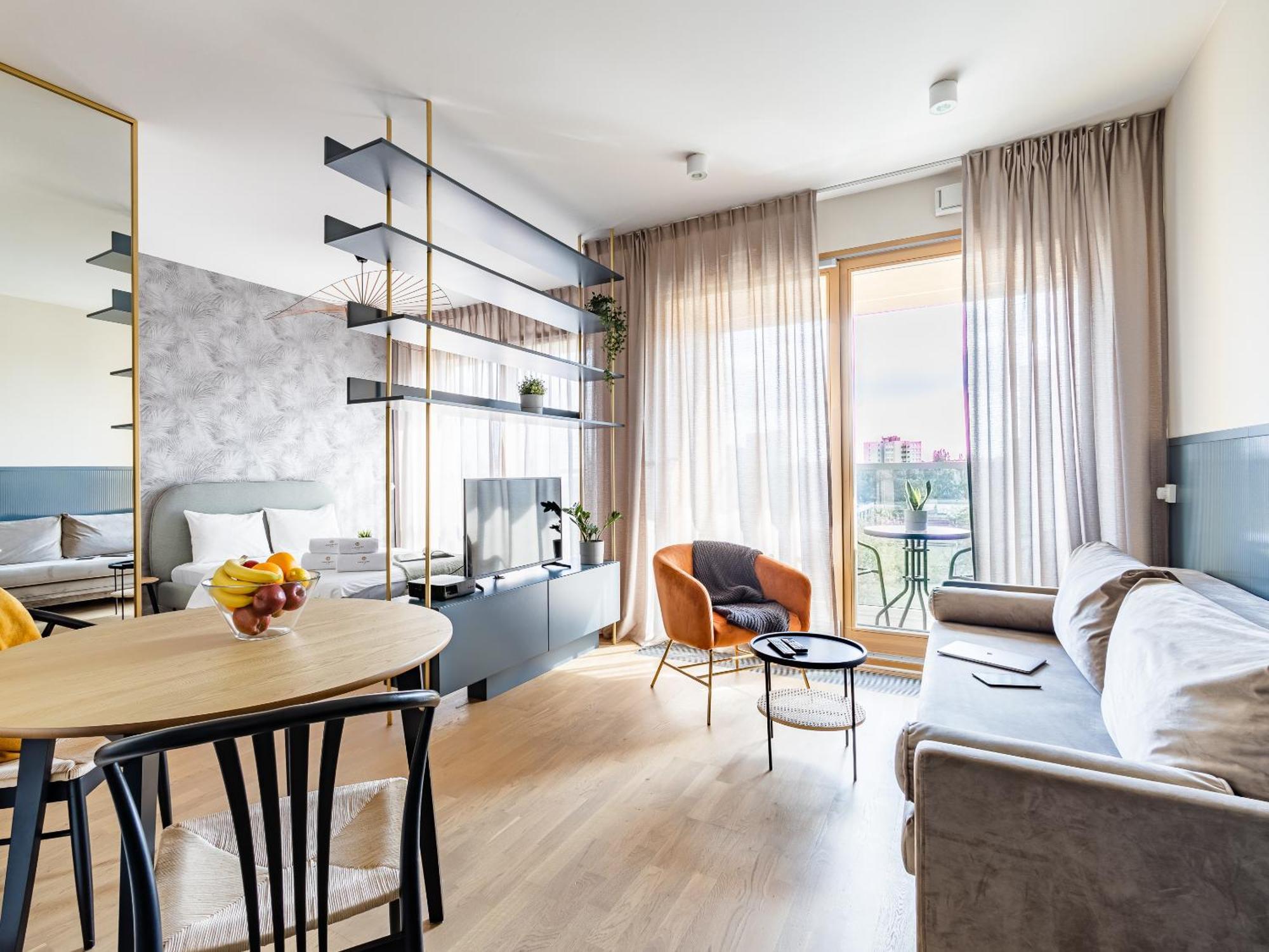 Warsaw Aparthotel Bagian luar foto